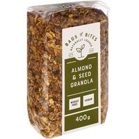 Bags of bites Naturally Loaded Almond & Seed Granola